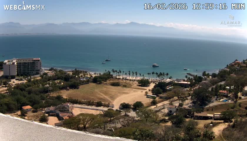 Nuevo Vallarta, Alamar Vallarta Playa La Manzanilla Beach Live Cam - Bahia de Banderas, Nayarit, Mexico