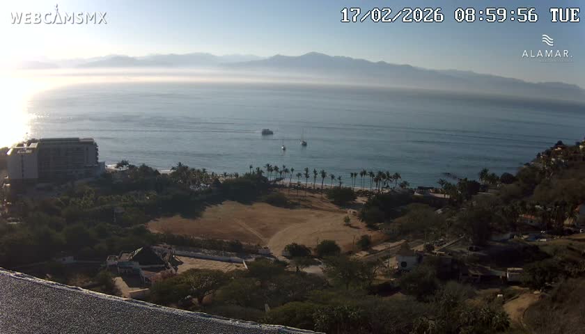Nuevo Vallarta, Alamar Vallarta Playa La Manzanilla Beach Live Cam - Bahia de Banderas, Nayarit, Mexico