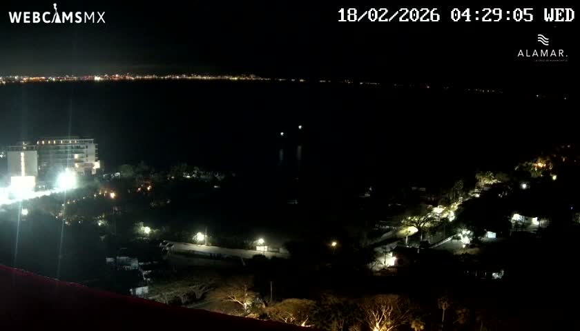 Nuevo Vallarta, Alamar Vallarta Playa La Manzanilla Beach Live Cam - Bahia de Banderas, Nayarit, Mexico