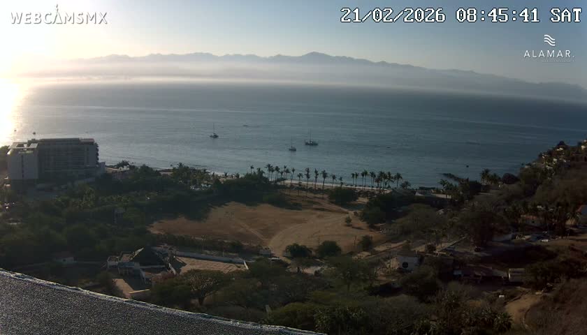 Nuevo Vallarta, Alamar Vallarta Playa La Manzanilla Beach Live Cam - Bahia de Banderas, Nayarit, Mexico
