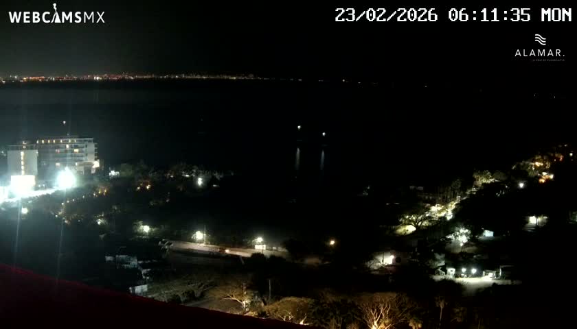 Nuevo Vallarta, Alamar Vallarta Playa La Manzanilla Beach Live Cam - Bahia de Banderas, Nayarit, Mexico
