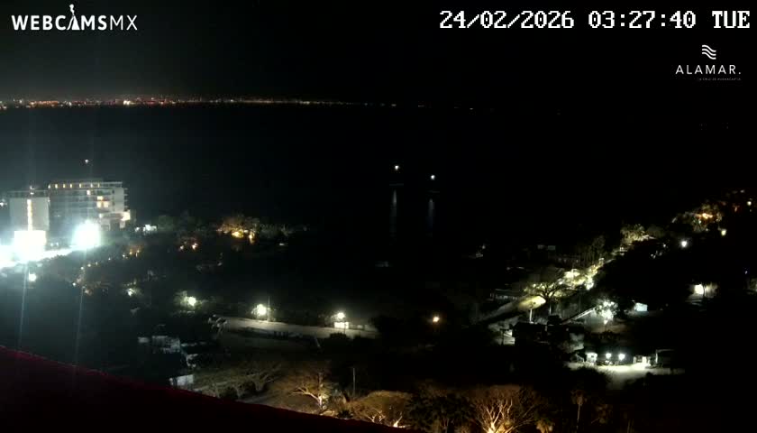Nuevo Vallarta, Alamar Vallarta Playa La Manzanilla Beach Live Cam - Bahia de Banderas, Nayarit, Mexico