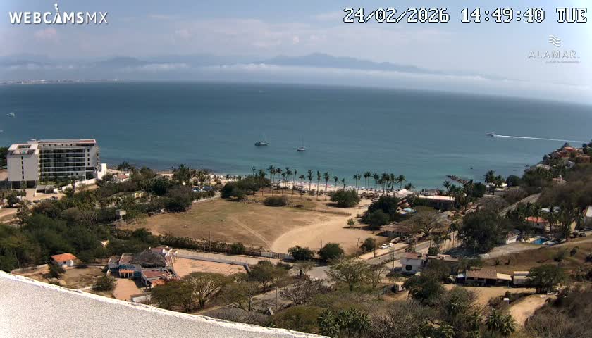 Nuevo Vallarta, Alamar Vallarta Playa La Manzanilla Beach Live Cam - Bahia de Banderas, Nayarit, Mexico