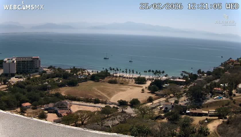Nuevo Vallarta, Alamar Vallarta Playa La Manzanilla Beach Live Cam - Bahia de Banderas, Nayarit, Mexico