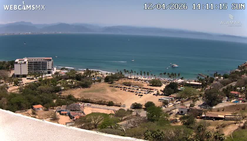 Nuevo Vallarta, Alamar Vallarta Playa La Manzanilla Beach Live Cam - Bahia de Banderas, Nayarit, Mexico