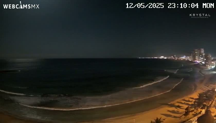 Cancun, Playa Caracol Beach Live Cam - Benito Juarez, Quintana Roo, Mexico