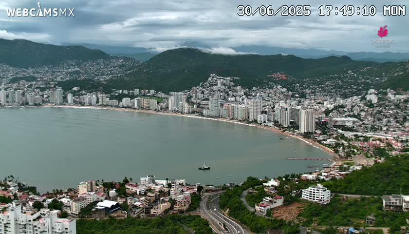 Acapulco City Skyline  Live Cam - Acapulco de Juarez, Guerrero, Mexico