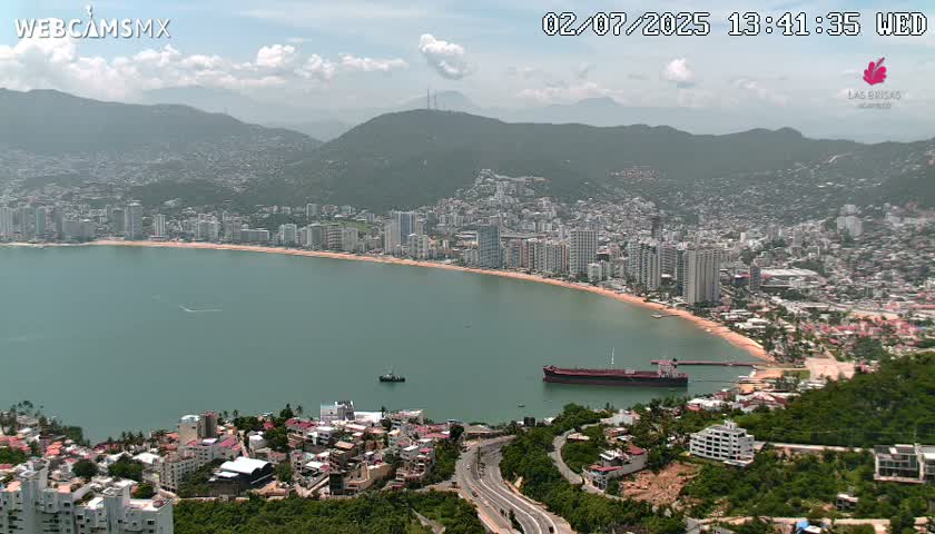 Acapulco City Skyline  Live Cam - Acapulco de Juarez, Guerrero, Mexico