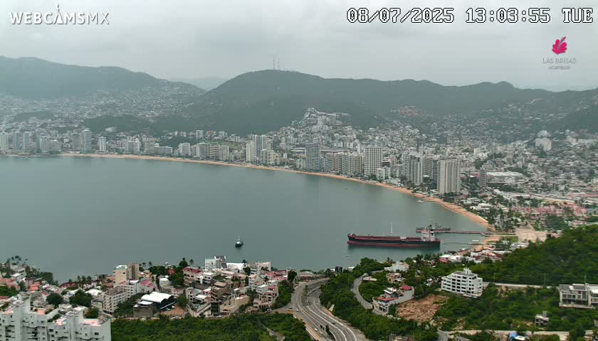 Acapulco City Skyline  Live Cam - Acapulco de Juarez, Guerrero, Mexico