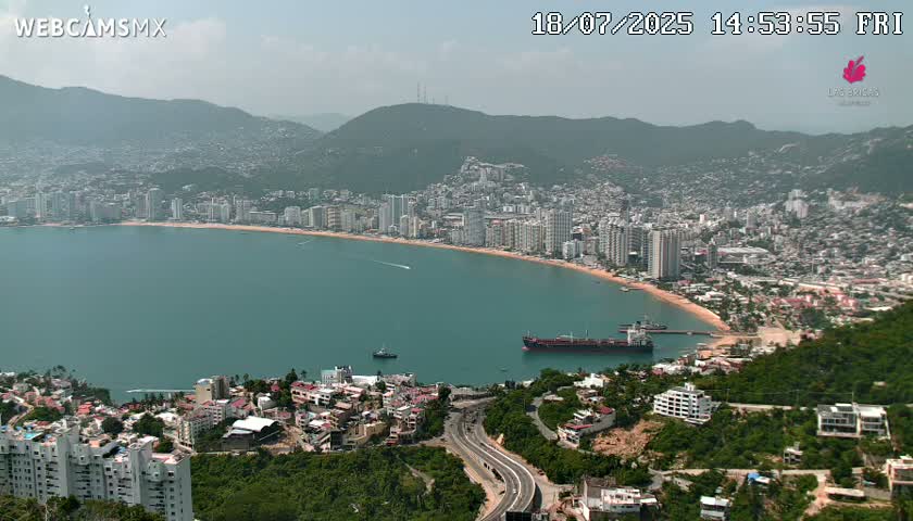 Acapulco City Skyline  Live Cam - Acapulco de Juarez, Guerrero, Mexico