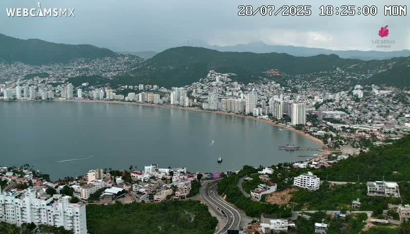 Acapulco City Skyline  Live Cam - Acapulco de Juarez, Guerrero, Mexico