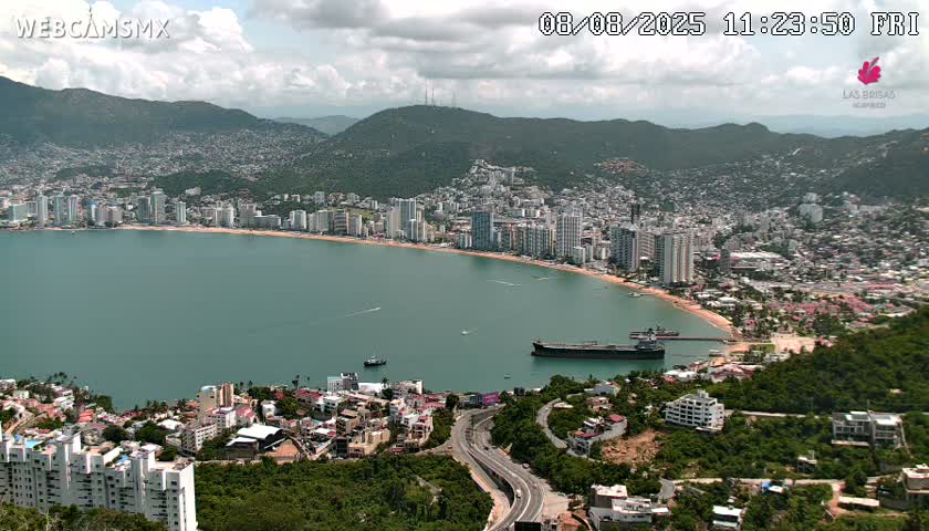 Acapulco City Skyline  Live Cam - Acapulco de Juarez, Guerrero, Mexico