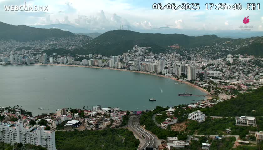 Acapulco City Skyline  Live Cam - Acapulco de Juarez, Guerrero, Mexico