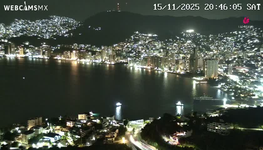 Acapulco City Skyline  Live Cam - Acapulco de Juarez, Guerrero, Mexico