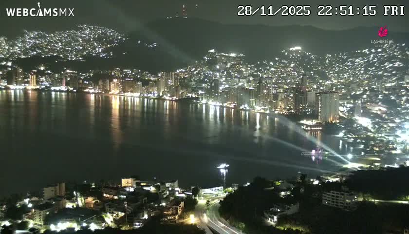 Acapulco City Skyline  Live Cam - Acapulco de Juarez, Guerrero, Mexico