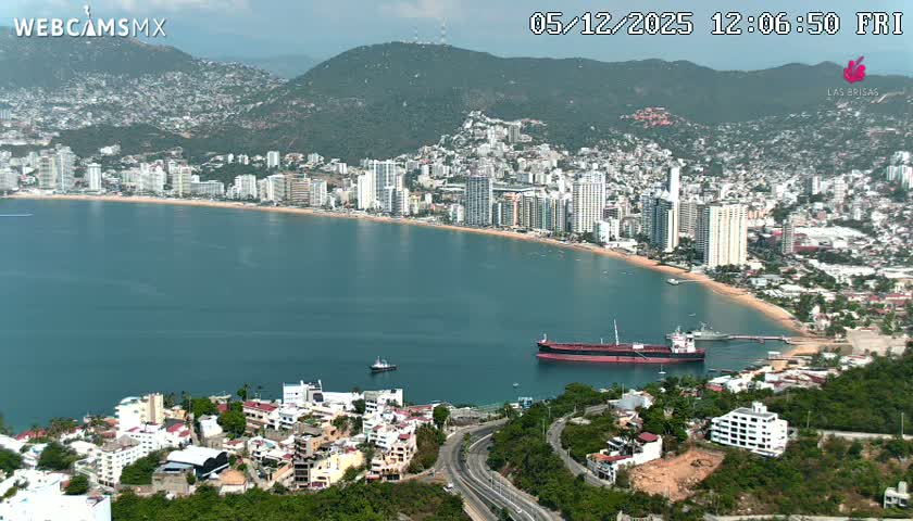 Acapulco City Skyline  Live Cam - Acapulco de Juarez, Guerrero, Mexico
