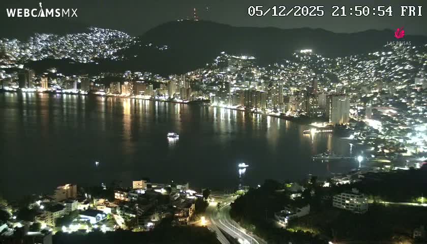 Acapulco City Skyline  Live Cam - Acapulco de Juarez, Guerrero, Mexico