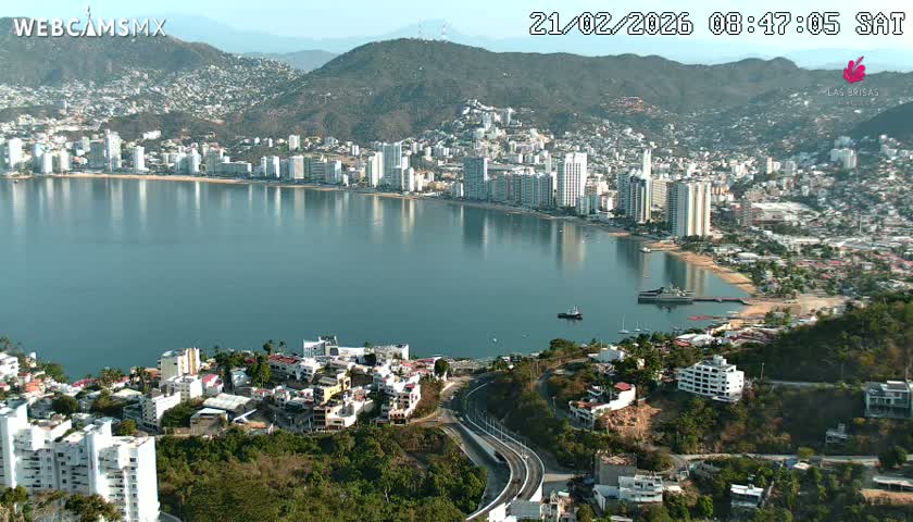Acapulco City Skyline  Live Cam - Acapulco de Juarez, Guerrero, Mexico