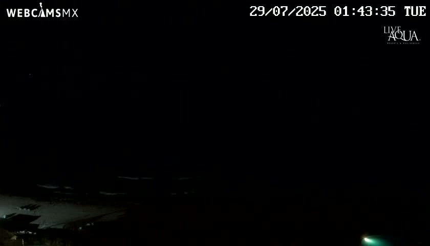 (Cancun) Cancún Playa Marlin Beach & Hotel Pools Live Cam - Benito Juarez, Quintana Roo, Mexico