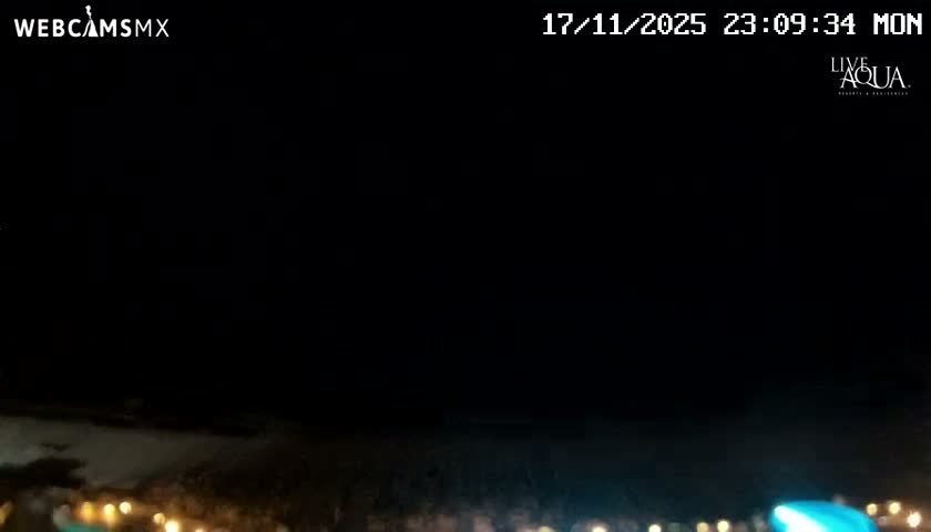 (Cancun) Cancún Playa Marlin Beach & Hotel Pools Live Cam - Benito Juarez, Quintana Roo, Mexico