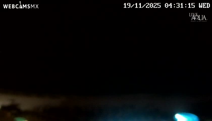 (Cancun) Cancún Playa Marlin Beach & Hotel Pools Live Cam - Benito Juarez, Quintana Roo, Mexico