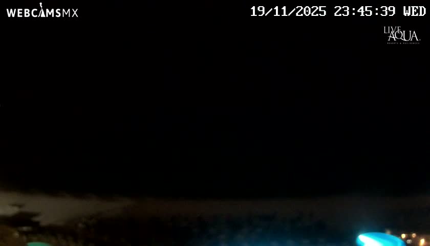 (Cancun) Cancún Playa Marlin Beach & Hotel Pools Live Cam - Benito Juarez, Quintana Roo, Mexico