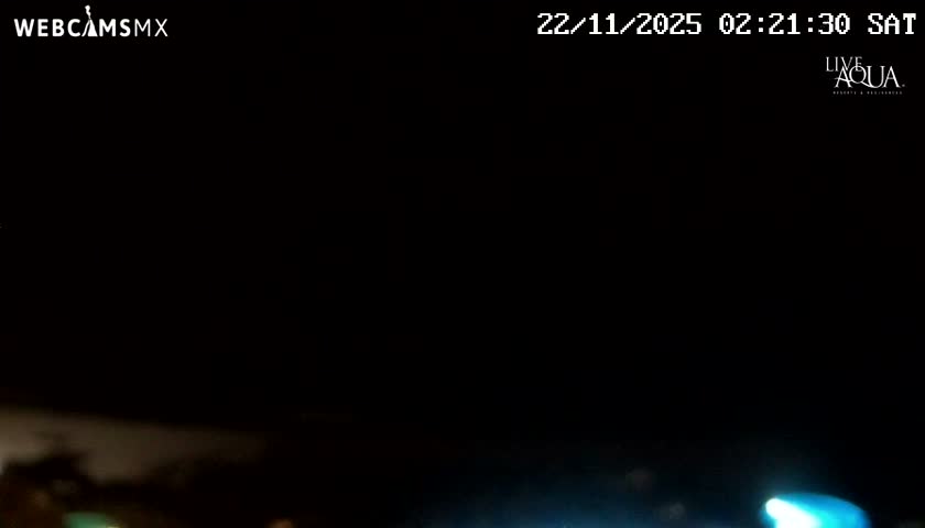 (Cancun) Cancún Playa Marlin Beach & Hotel Pools Live Cam - Benito Juarez, Quintana Roo, Mexico