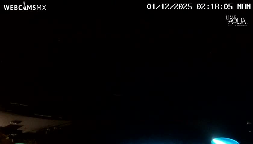 (Cancun) Cancún Playa Marlin Beach & Hotel Pools Live Cam - Benito Juarez, Quintana Roo, Mexico