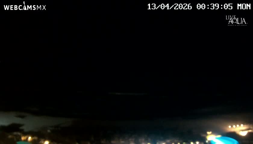 (Cancun) Cancún Playa Marlin Beach & Hotel Pools Live Cam - Benito Juarez, Quintana Roo, Mexico