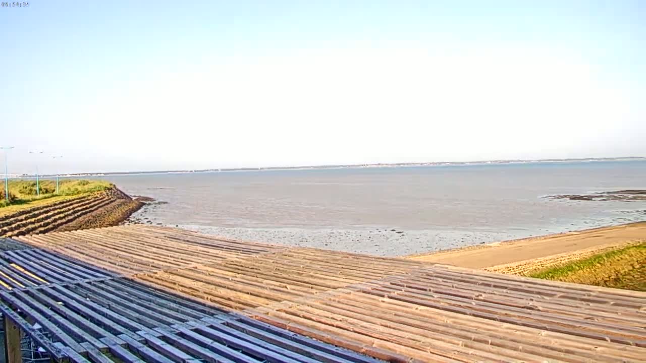 Noirmoutier - Passage du Gois Live Cam - Les Sables-d'Olonne , Vendée, Pays de la Loire, France
