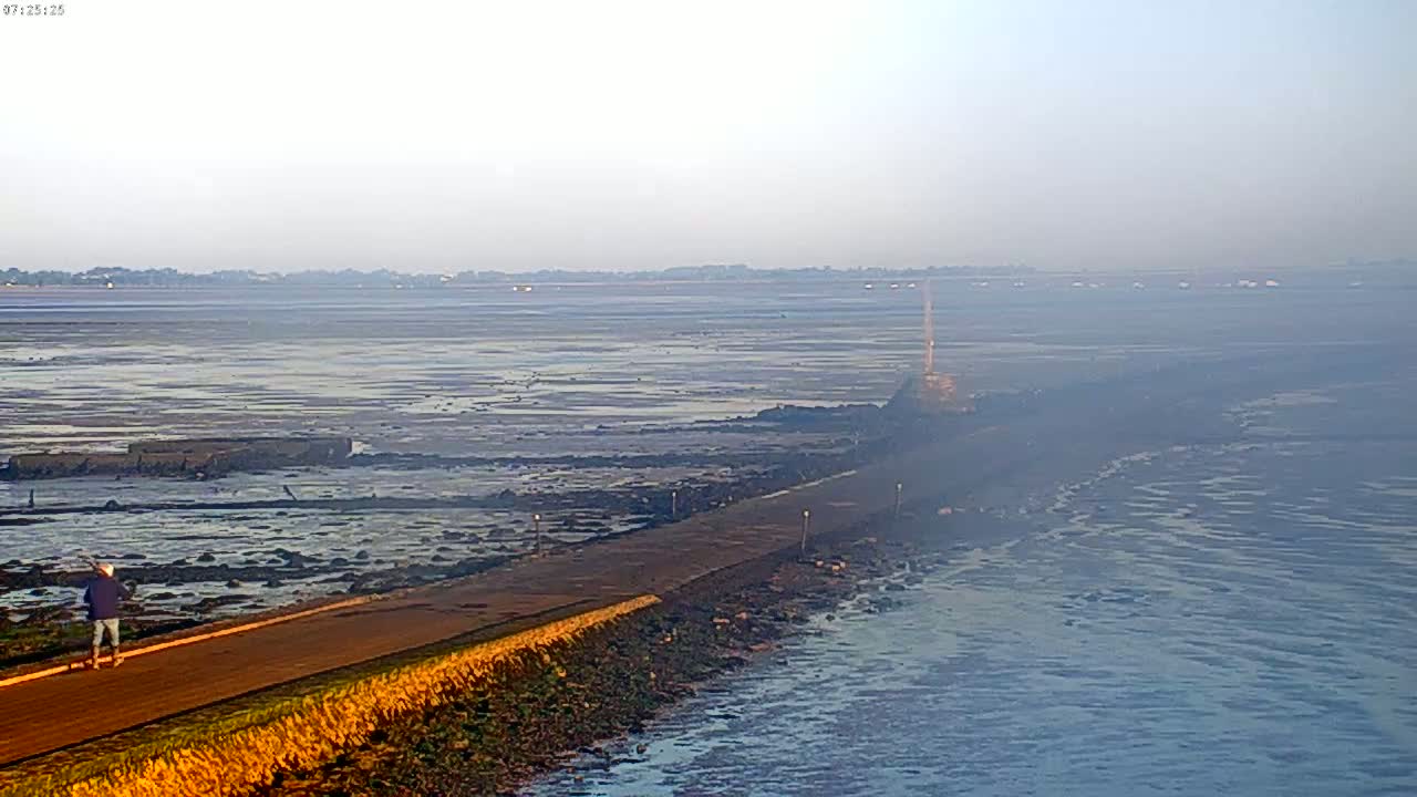 Noirmoutier - Passage du Gois Live Cam - Les Sables-d'Olonne , Vendée, Pays de la Loire, France