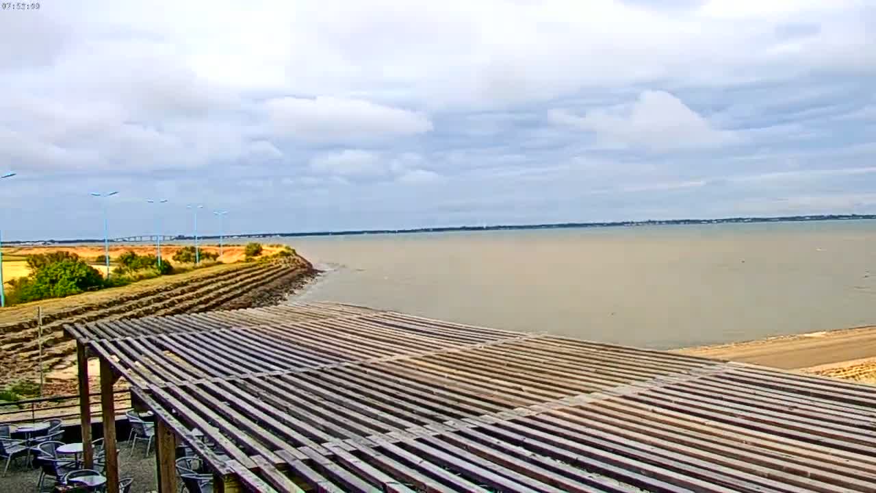 Noirmoutier - Passage du Gois Live Cam - Les Sables-d'Olonne , Vendée, Pays de la Loire, France