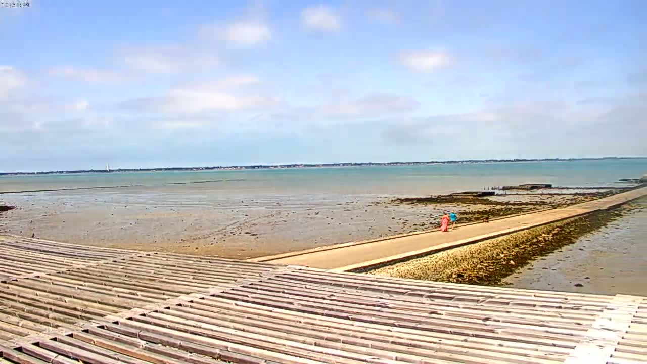 Noirmoutier - Passage du Gois Live Cam - Les Sables-d'Olonne , Vendée, Pays de la Loire, France