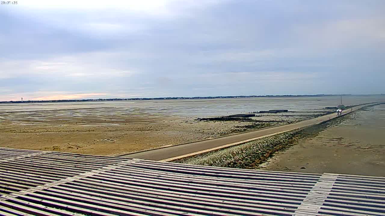 Noirmoutier - Passage du Gois Live Cam - Les Sables-d'Olonne , Vendée, Pays de la Loire, France