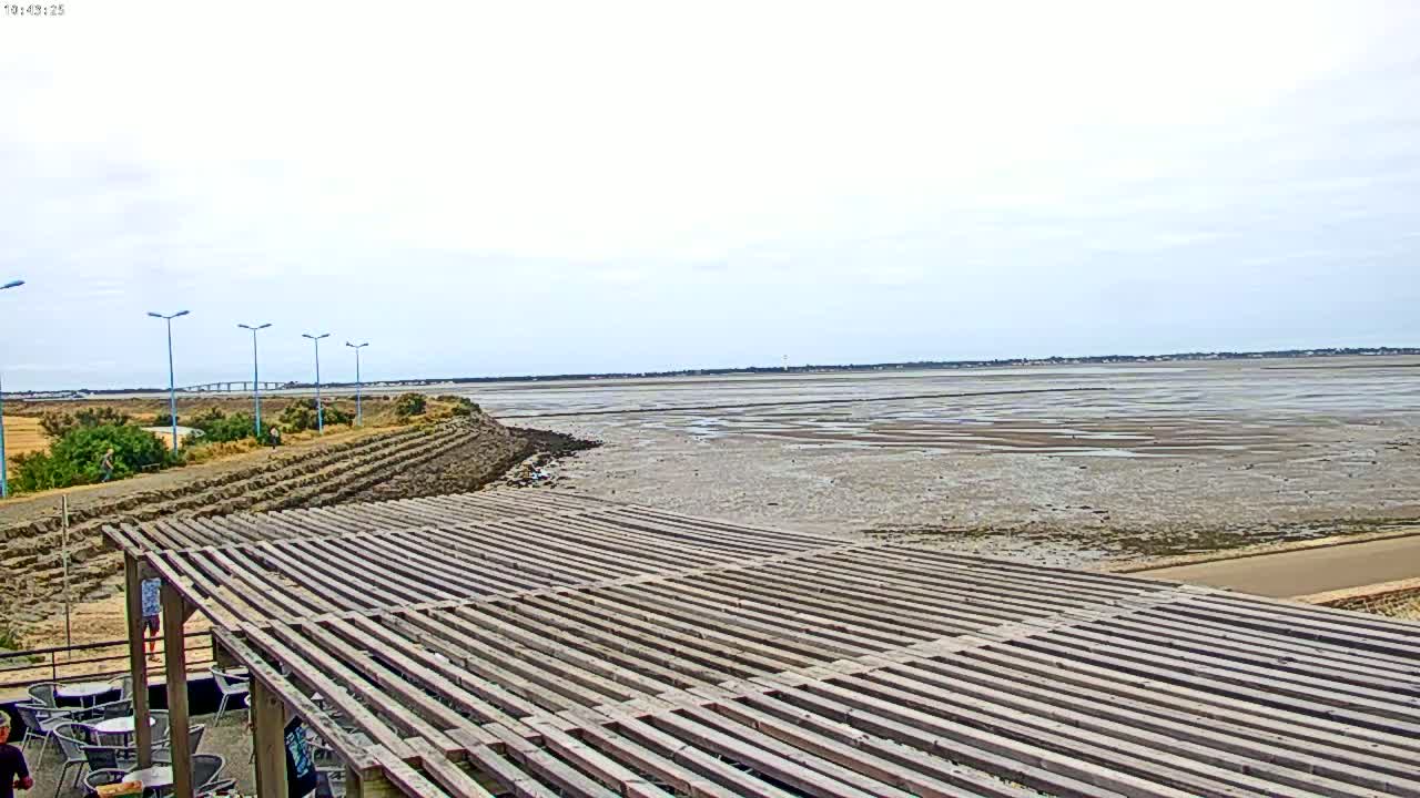 Noirmoutier - Passage du Gois Live Cam - Les Sables-d'Olonne , Vendée, Pays de la Loire, France