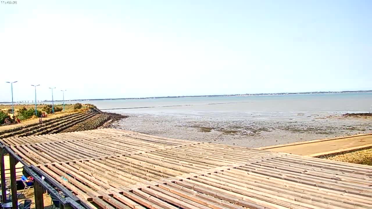 Noirmoutier - Passage du Gois Live Cam - Les Sables-d'Olonne , Vendée, Pays de la Loire, France