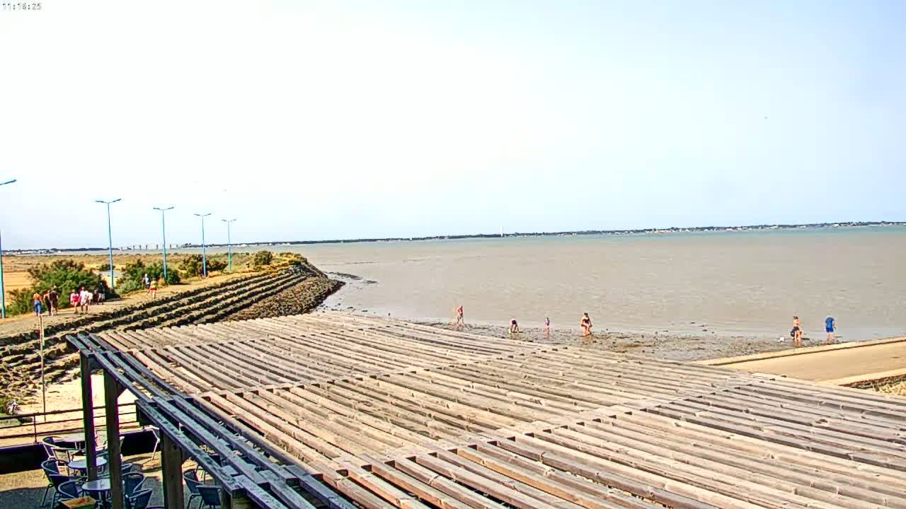 Noirmoutier - Passage du Gois Live Cam - Les Sables-d'Olonne , Vendée, Pays de la Loire, France