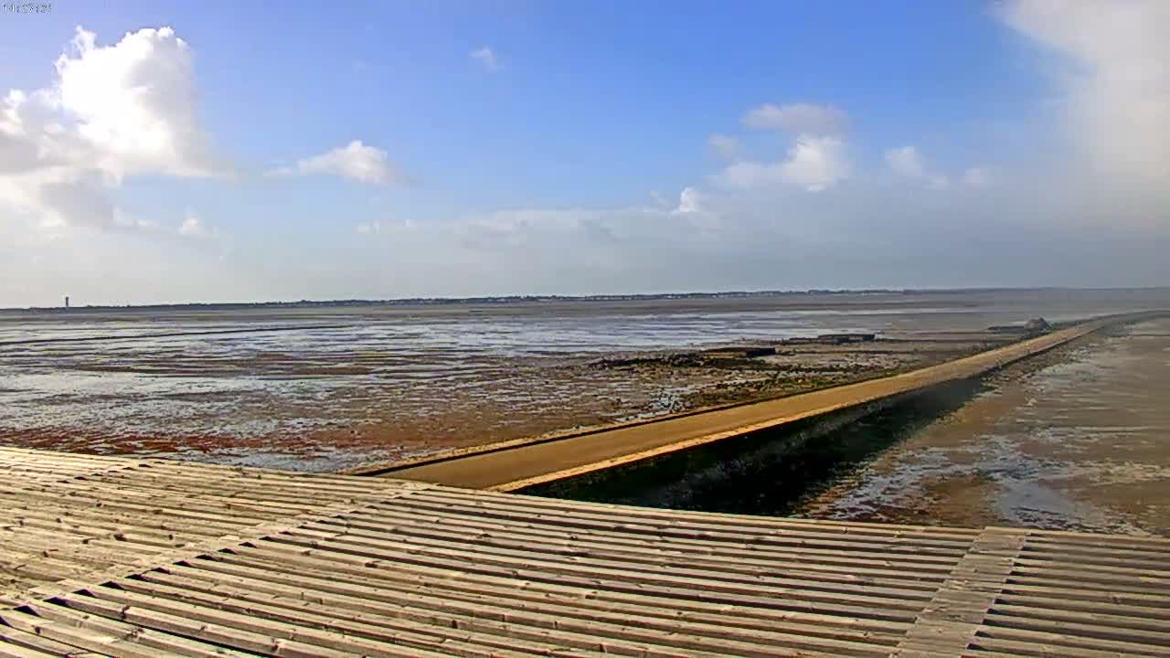 Noirmoutier - Passage du Gois Live Cam - Les Sables-d'Olonne , Vendée, Pays de la Loire, France