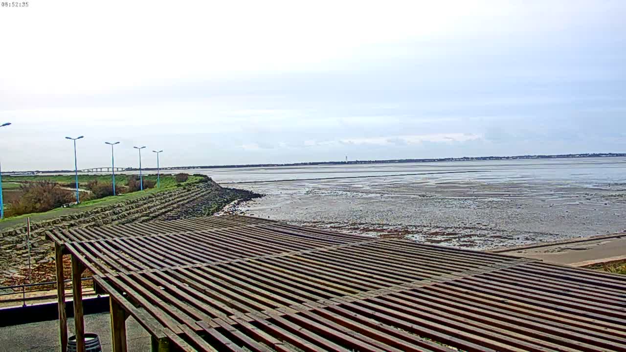 Noirmoutier - Passage du Gois Live Cam - Les Sables-d'Olonne , Vendée, Pays de la Loire, France