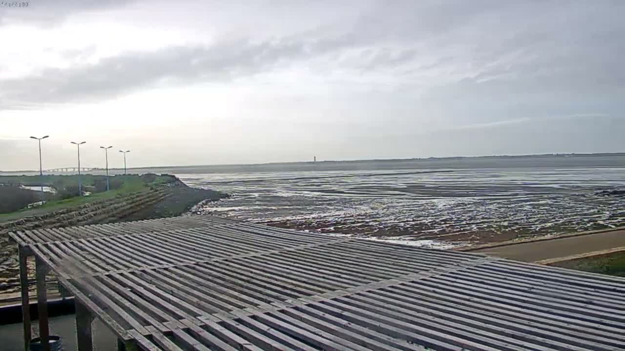Noirmoutier - Passage du Gois Live Cam - Les Sables-d'Olonne , Vendée, Pays de la Loire, France