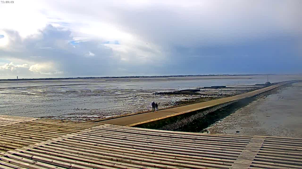Noirmoutier - Passage du Gois Live Cam - Les Sables-d'Olonne , Vendée, Pays de la Loire, France