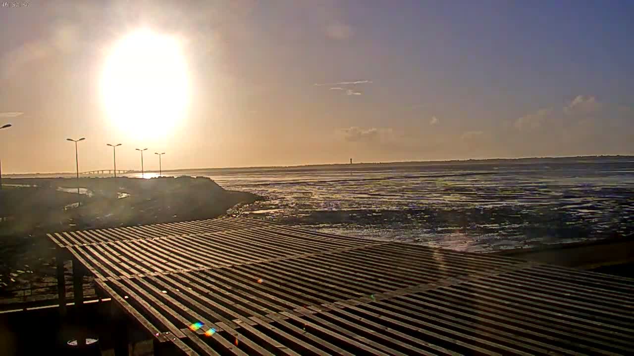 Noirmoutier - Passage du Gois Live Cam - Les Sables-d'Olonne , Vendée, Pays de la Loire, France