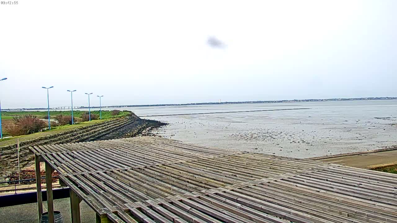 Noirmoutier - Passage du Gois Live Cam - Les Sables-d'Olonne , Vendée, Pays de la Loire, France
