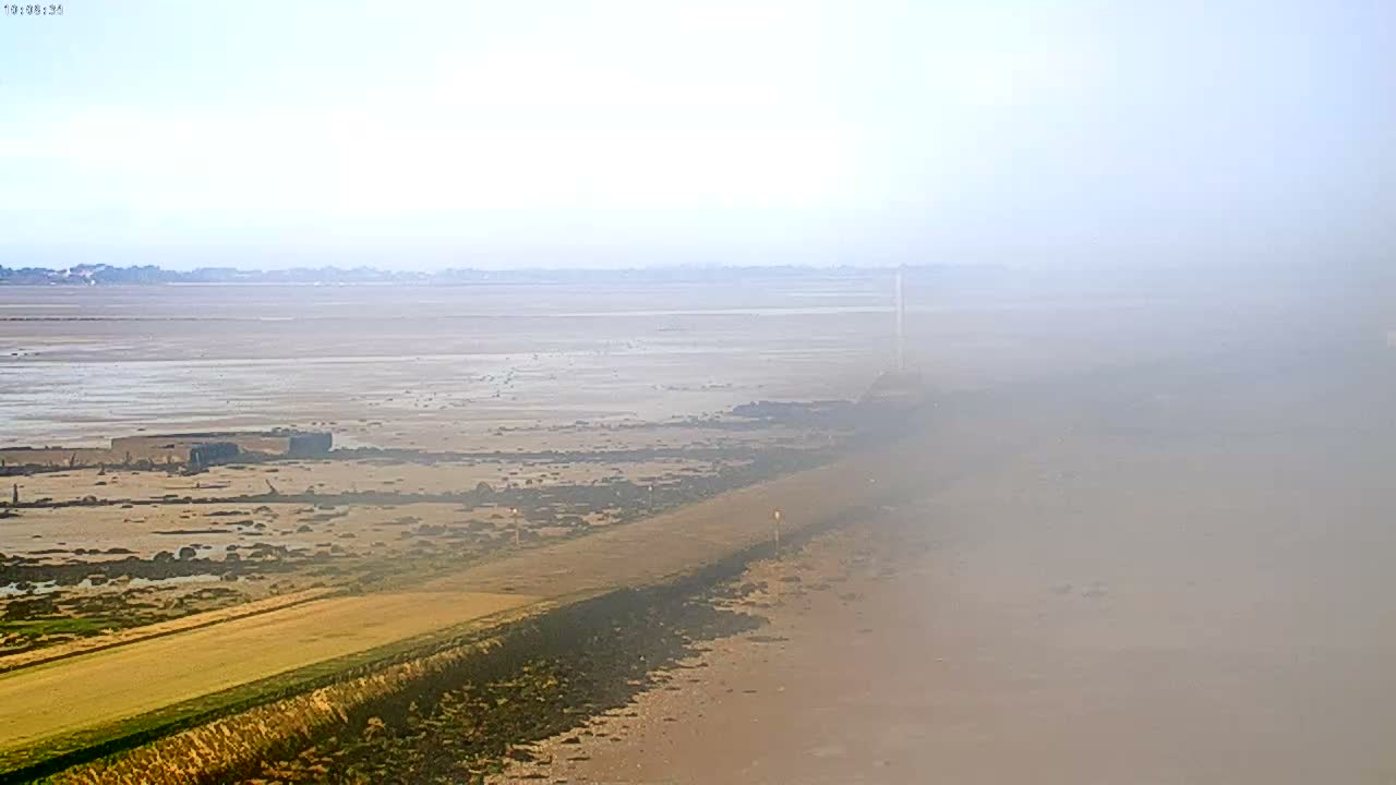 Noirmoutier - Passage du Gois Live Cam - Les Sables-d'Olonne , Vendée, Pays de la Loire, France