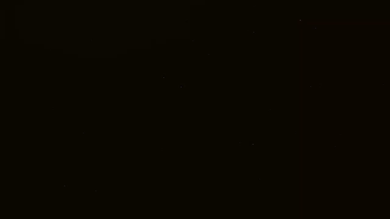 A dark night sky shows a scattering of faint stars.