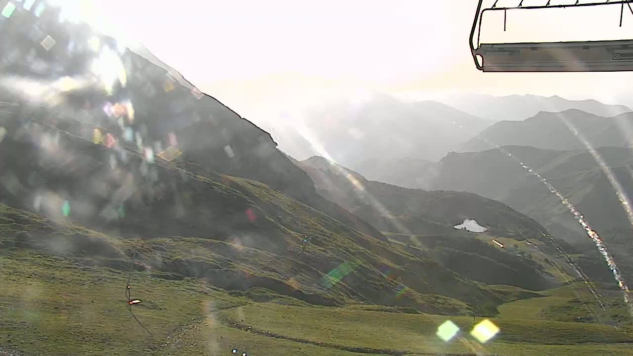 Gourette - Secteur Cotch Ski Slopes Live Cam - Eaux-Bonnes,  Pyrenees-Atlantiques, Nouvelle-Aquitaine, France 