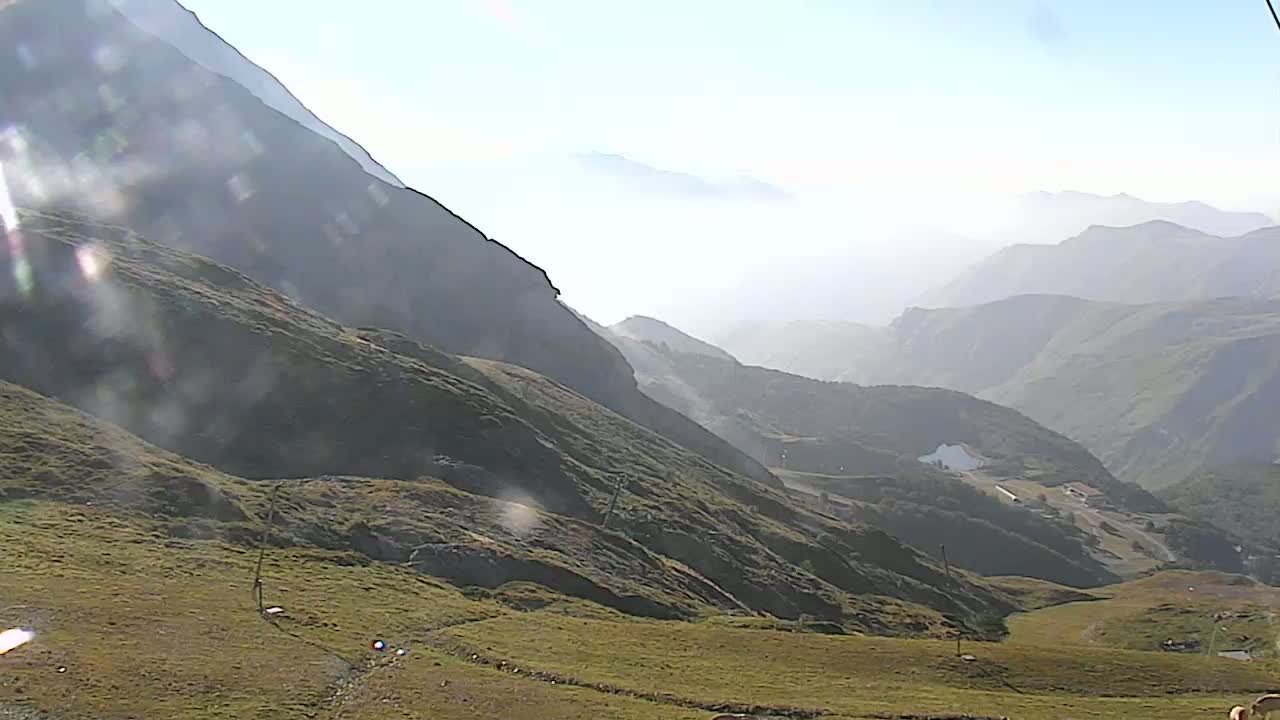 Gourette - Secteur Cotch Ski Slopes Live Cam - Eaux-Bonnes,  Pyrenees-Atlantiques, Nouvelle-Aquitaine, France 
