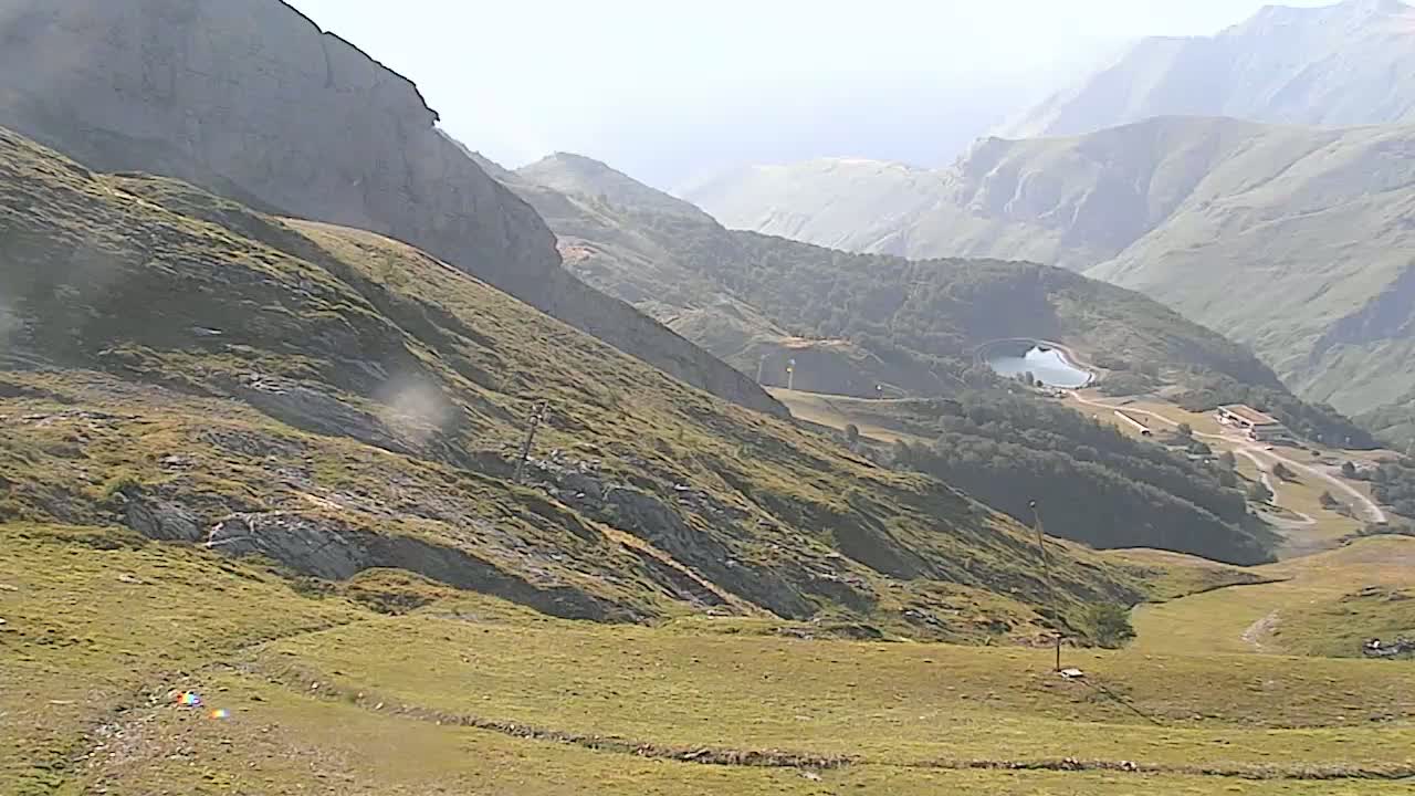 Gourette - Secteur Cotch Ski Slopes Live Cam - Eaux-Bonnes,  Pyrenees-Atlantiques, Nouvelle-Aquitaine, France 
