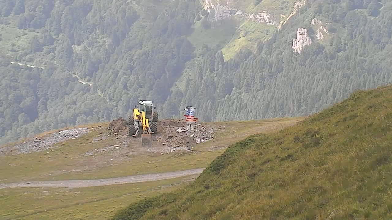 Gourette - Secteur Cotch Ski Slopes Live Cam - Eaux-Bonnes,  Pyrenees-Atlantiques, Nouvelle-Aquitaine, France 