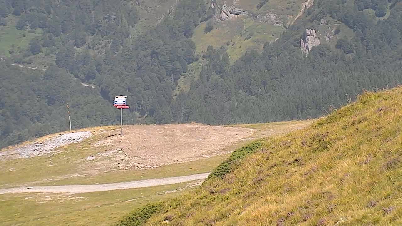 Gourette - Secteur Cotch Ski Slopes Live Cam - Eaux-Bonnes,  Pyrenees-Atlantiques, Nouvelle-Aquitaine, France 